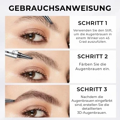 3D wasserfester Augenbrauenstift