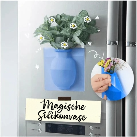 Magische Silikonvase