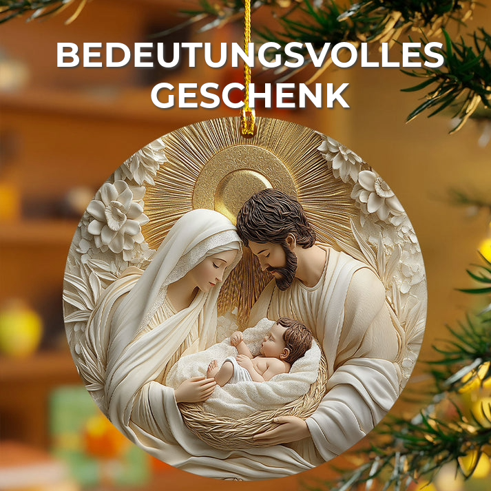 Heilige Familie Weihnachtsornament